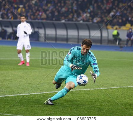 Uefa Champions League Game Fc Dynamo Kyiv Vs Chelsea
