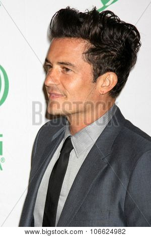 LOS ANGELES - OCT 29:  Orlando Bloom at the Global Green Hosts Book Lauch of 
