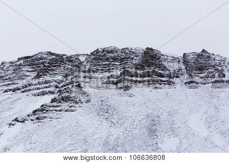 Portrait of the Icelandic Rocky Mountain