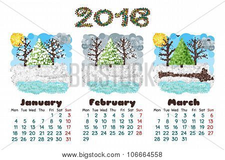 Calendar 2016-1 Nature