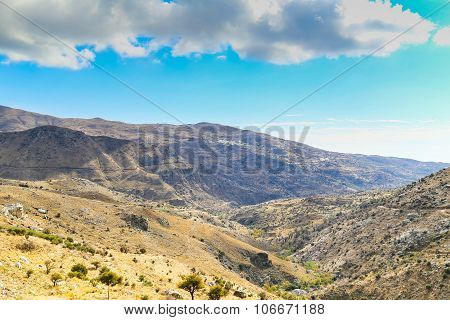 Kedros Mountains In Crete