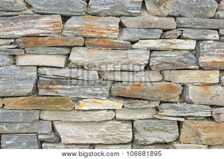 Old Background Antique Castle Ruins Wall