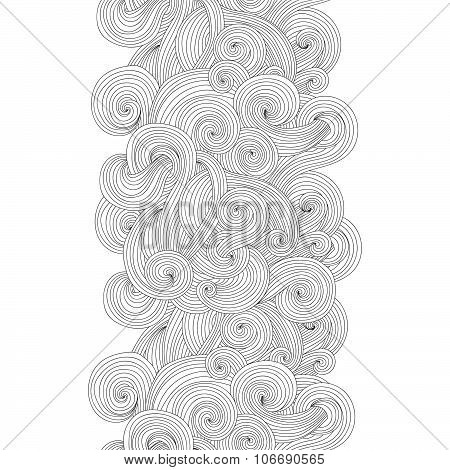 Abstract seamless border