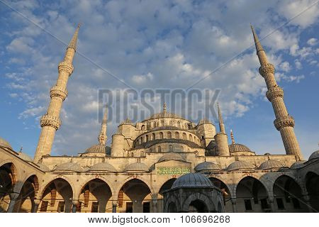 Blue Mosque Straight On