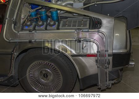 Replica Of The Back To The Future Delorean