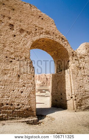Queen Hatshepsut Temple, West Bank Of The Nile, Egypt