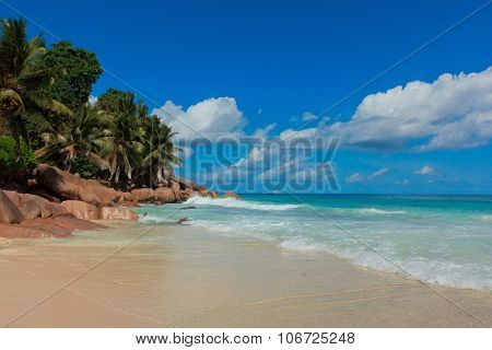 Rocky Beach Violent Surf 