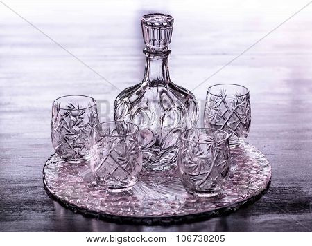 Crystal Water Container