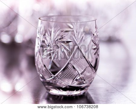 Crystal Water Glass