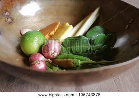 ground fresh garlic on white plate
