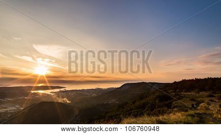 Sunrise From The Hills