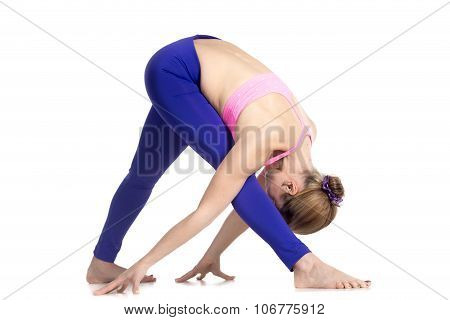 Yoga Parshvottanasana Pose