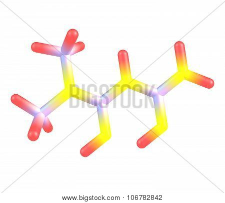 Metformin is an oral antidiabetic drug in the biguanide class. It is the first-line drug of choice for the treatment of type 2 diabetes, 3d illustration