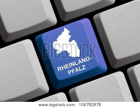 Computer Keyboard - German Federal State Rheinland-pfalz