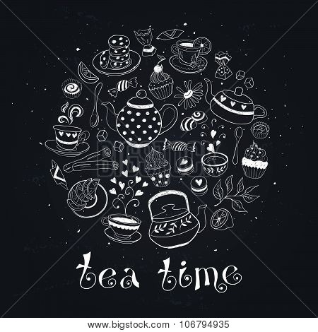 Tea time poster