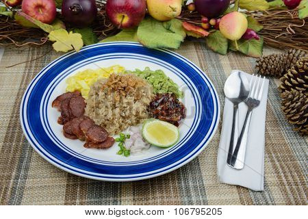Fried Rice With Shrimp Paste Thai Food