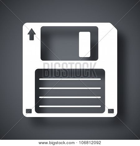 Vector Floppy Disk Icon