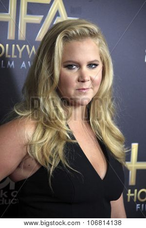 LOS ANGELES - NOV 1:  Amy Schumer at the 19th Annual Hollywood Film Awards at the Beverly Hilton Hotel on November 1, 2015 in Beverly Hills, CA