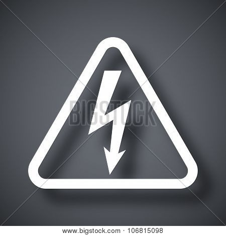 Vector High Voltage Sign