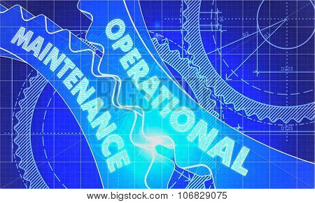 Operational Maintenance on Blueprint of Cogs.