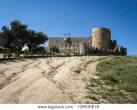 Adrada Castle, Avila, Castilla Y Leon, Spain