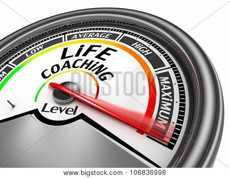 Life Coaching Level To Maximum Conceptual Meter