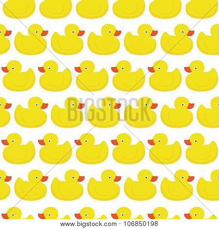 Rubber duck white pattern