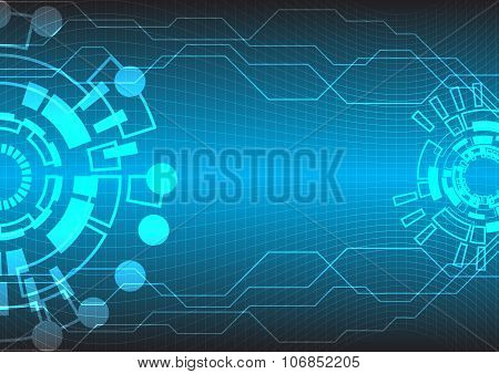 Abstract Technology Background