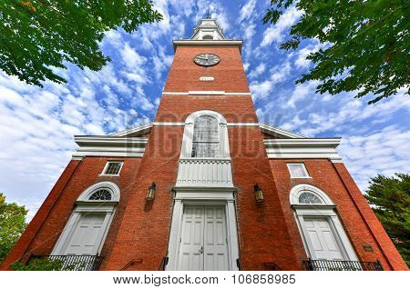 First Unitarian Church - Burlington, Vermont