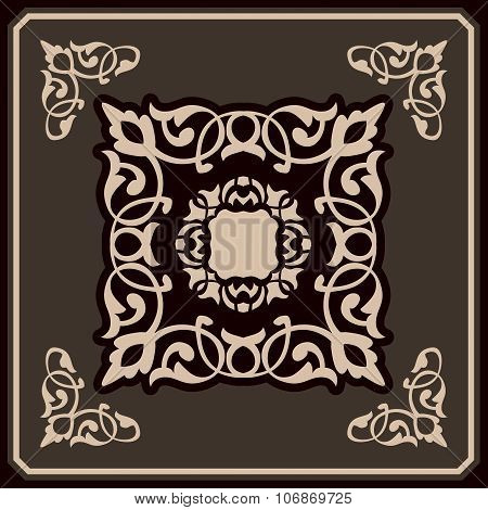 Seamless elegant Ornamental pattern.