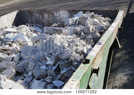 Skip With Rubble