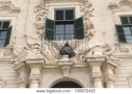 Auberge De Castille In Capital Of Malta - Valletta, Europe