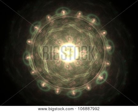 The Colors In The Series, Fancy Paint. Background Consists Of Fractal Color Texture And Is Suitable