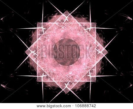 The Colors In The Series, Fancy Paint. Background Consists Of Fractal Color Texture And Is Suitable