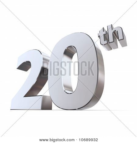 Glänzend 20 - Silber/Chrom