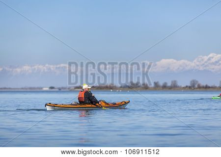 Sea kayaking