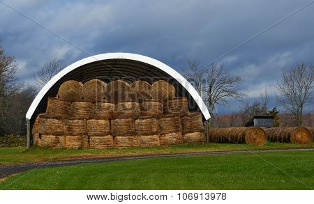 Modern Hay Storage