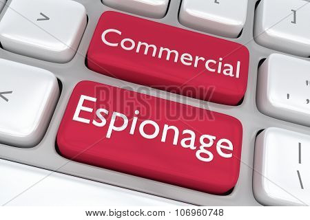 Commercial Cspionage Concept