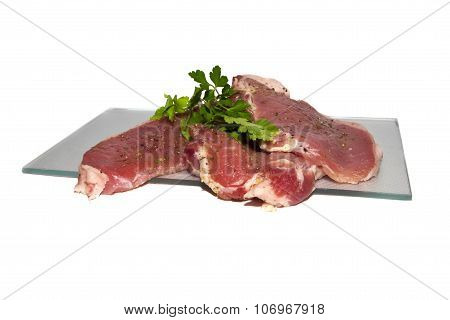 Fresh raw pork