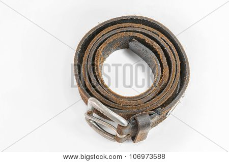 cow leather belt handmade