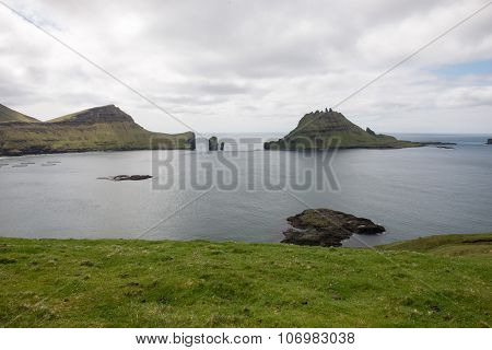 Gasholmur And Tindholmur On The Faroe Islands