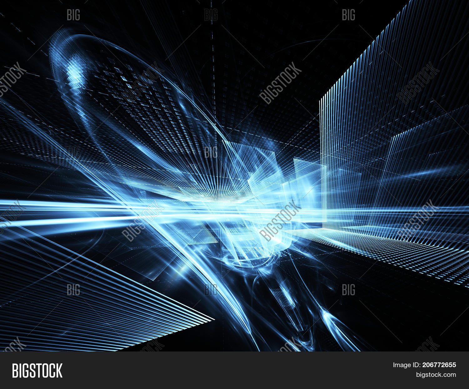 Abstract Technological Image Photo Free Trial Bigstock