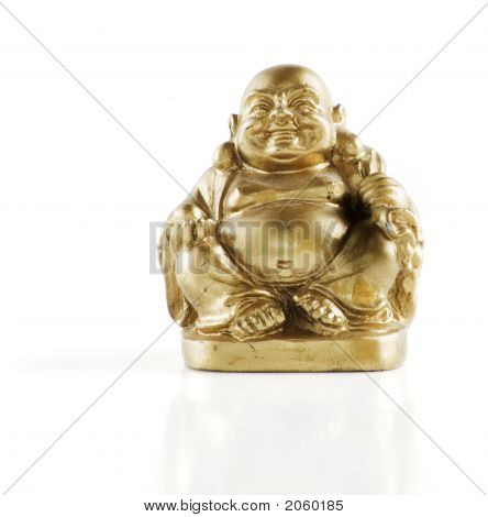 Umělé zlatý Buddha