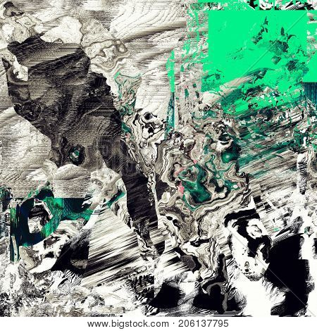 Psychedelic distorted background