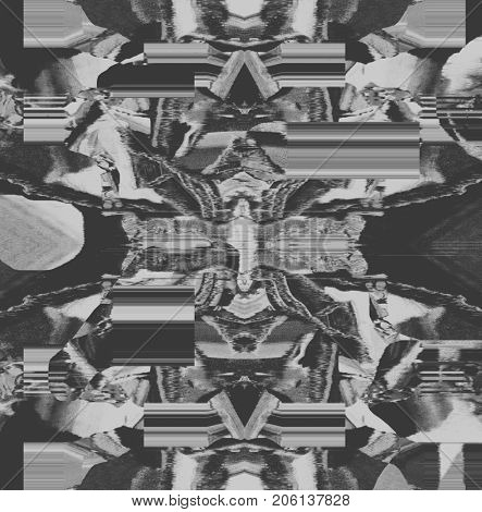 Psychedelic distorted background