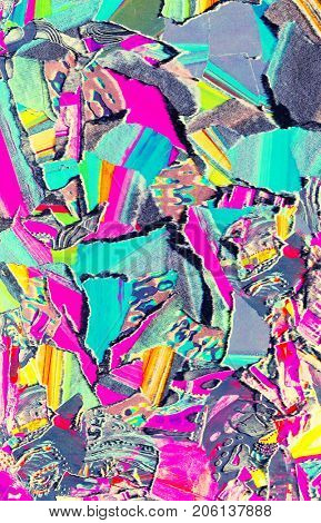 Psychedelic distorted background