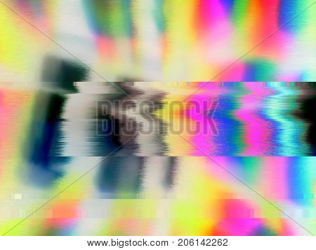 Psychedelic distorted background