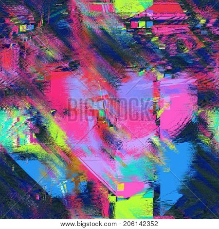 Psychedelic distorted background