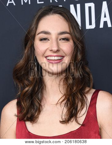 LOS ANGELES - SEP 14:  Camille Ramsey arrives for the Netflix premiere of 