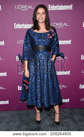 LOS ANGELES - SEP 15:  Mercedes Mason arrives for the Entertainment Weekly Pre Emmy Party on September 15, 2017 in West Hollywood, CA                